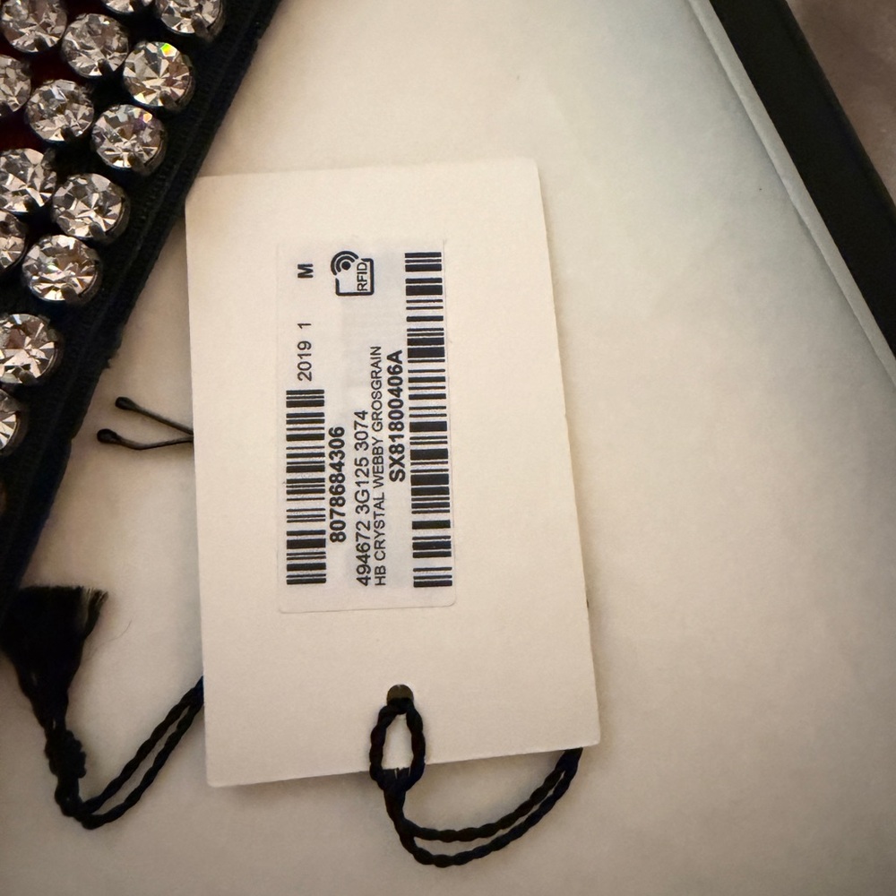 Gucci Crystal-Embellished Wide HEADBAND - Picture 3 of 9